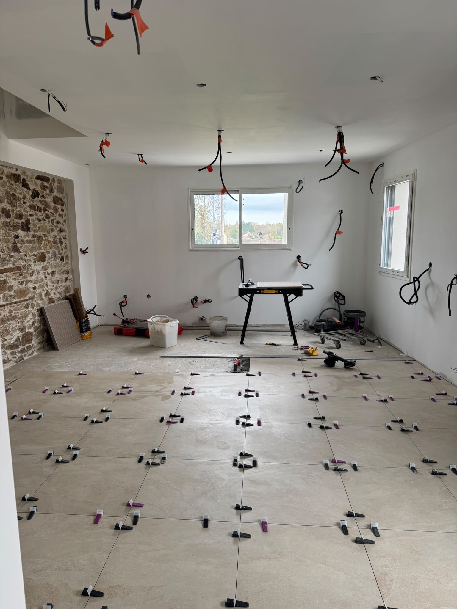 Flooring installation